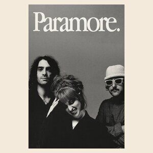 Paramore Black White Poster_166